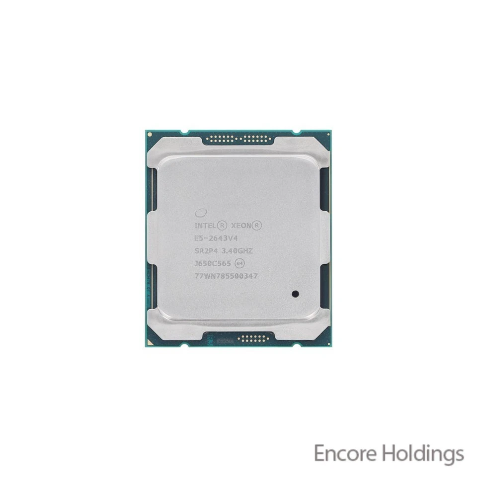 Intel Xeon E5-2643 v4 Processor - Hexa Core (6 Core) - 3.40 to CM8066002041500 - Image 1 of 1