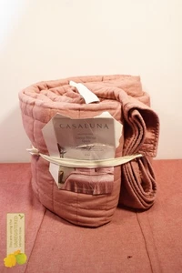 Casaluna schwere Leinenmischung Steppdecke King Rose (Schmutzspuren)* - Bild 1 von 6