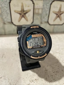 Sensor de temperatura brújula "clima" expedición timex vintage y raro indiglo 747 - Imagen 1 de 12
