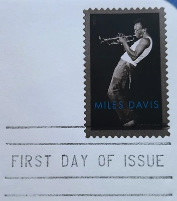 2012 Miles Davis Jazz Musician Composer USPS FDC First Day Cover Cachet - Image 1 of 3