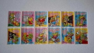 Duplo / Hanuta - Sticker – Serie „Die Kroko Schule"  1999   Komplettsatz - Bild 1 von 1