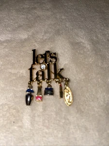 Vintage 2000 Avon "Let's Talk Pin" - Bild 1 von 7