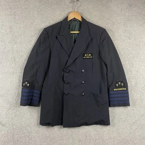 Vintage US Maritime Navy Captain Uniform Jacket Lighthouse Co. 44R Military - Picture 1 of 8