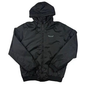 Airwalk full zip VTG hooded insulated windbreaker jacket Medium M #0056 - Picture 1 of 6