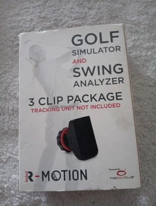 Clips para palos de golf simulador R-Motion. Unidad de seguimiento no incluida. Pack de 3 clips - Imagen 1 de 4