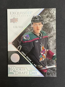 Josh Doan 2024-25 Upper Deck Exquisite Collection /349 Rookie Draft Day #RDD-JD - Bild 1 von 2