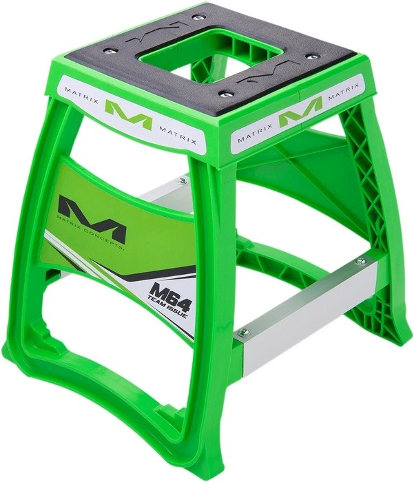 Matrix Concepts M64 Elite Composite Motorcycle Stand Green Foto 1 de 1