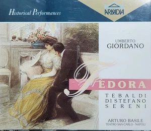 Umberto Giordano - Fedora 2 CD Set Tebaldi DiStefano Sereni Basile Naples 1961 - Bild 1 von 2