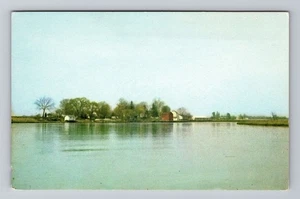 New Jersey NJ Greenwich View Of Greenwich Vintage Postcard - Picture 1 of 2