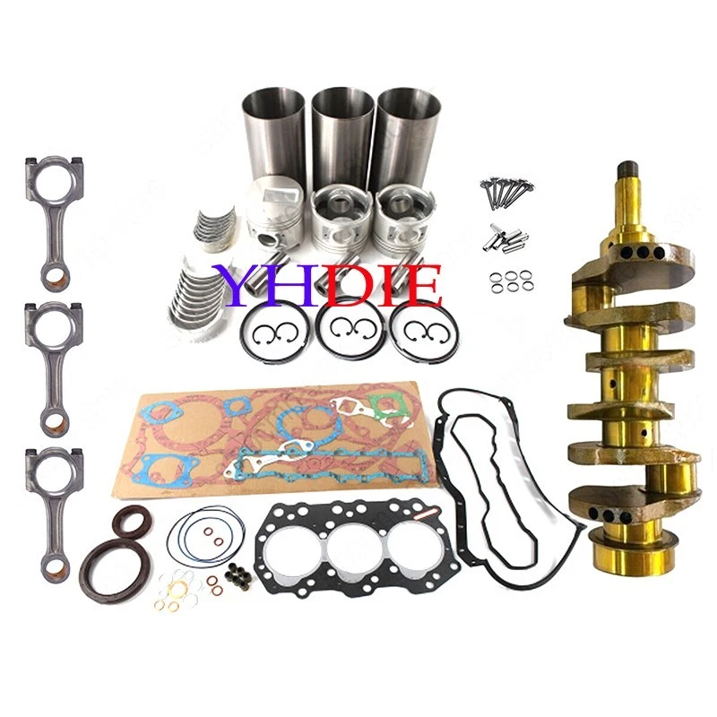 S3Q S3Q2 Engine Rebuild Kit+Rod+Crankshaft For Mitsubishi 303.5C 303C 305C Foto 1 de 1