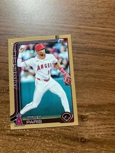 2025 Topps Update Gold #/2025 Kyren Paris #15 Angels - Bild 1 von 1