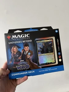 Timey-Wimey Magic The Gathering Universes Beyond Doctor Who Commander Deck - Picture 1 of 1