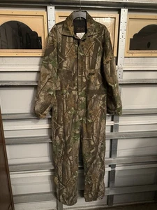 Liberty Rugged Outdoor Gear Insulated Camo Coveralls Men’s Large Tall WMC111 HWG - Picture 1 of 5