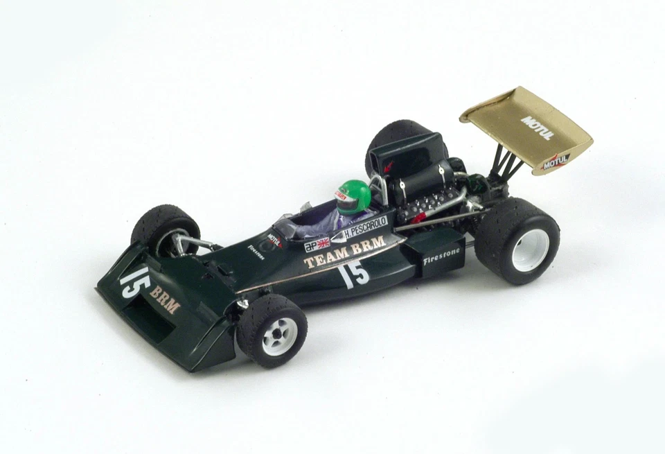 F1 1:43 Spark S1753 BRM P160E N°15 H.Pescarolo Argentina GP 1974, New - Immagine 1 di 3
