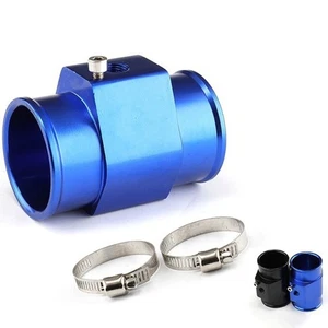 New Water Temperature Sensor Adapter Tee Joint Pipe Gauge Coolant Hose Aluminum∂ - Picture 1 of 10