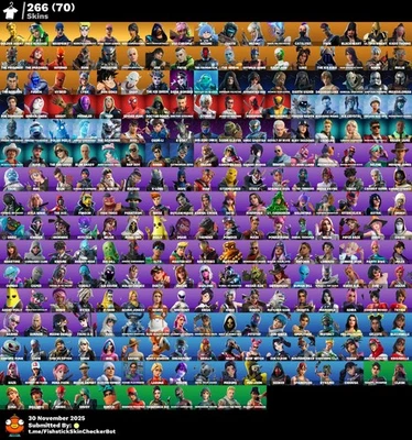 👉266 Pack OG • Spider Gwen, Warpaint, Naruto, Catalyst, Gold Midas, Agent Peely - Immagine 1 di 4