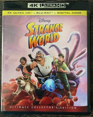 Disney's Strange World (2022) [DMC 4K UHD + Bluray] No Slipcover No Digital Code - Image 1 of 3
