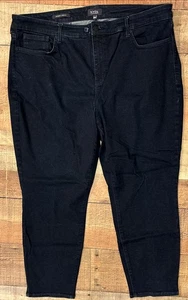 NYDJ Jeans Women's Size 20W Not Your Daughters Jeans Skinny Dark Wash - Picture 1 of 10