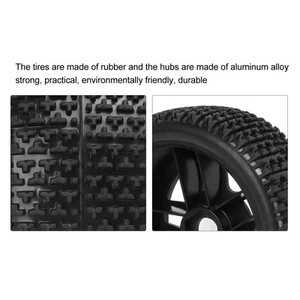 (B Tire) 4Pcs RC Car Und Reifen Für Hobao VS Für Hong Nor X3E Für HPI TY - Bild 1 von 24