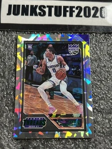 2020-21 Threads Tyrese Haliburton Green Cracked Ice Rookie Chronicles RC #91 SP - Foto 1 di 4