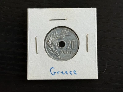 1959 Greece - 20 lepta Coin AU - ME2207 - Image 1 of 3