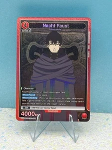 Union Arena CCG Black Clover Nacht Faust BCV-1-079 Super Rare - Bild 1 von 4