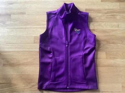 Sunice Women’s Golf Vest Small Full Zip Fleece Lined Zip Pockets Glacier Club - Image 1 of 4