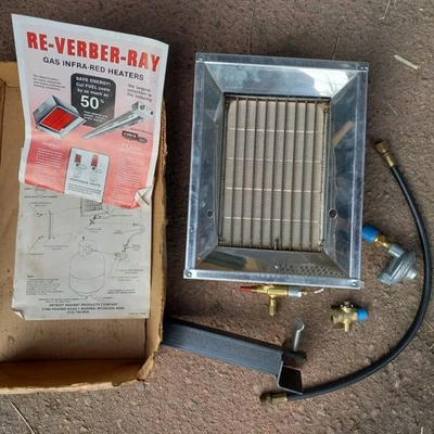 RE-VERBER-RAY P-16T Tank Top Portable Gas Heater, 16000BtuH Propane - Image 1 of 4