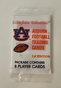Carte Auburn Collegiate Collection 1989 - 1 confezione mai aperta - Bo Jackson - Foto 1 di 3