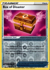 Box of Disaster 154/196 Swsh11: Lost Origin Reverse Holo - Picture 1 of 2