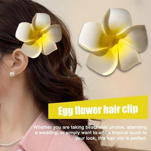 Children Womens Flower Clip Hairpin Wedding Hair Accessories Q4N4 B2H6 L5T8 - Picture 1 of 13