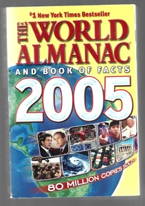 The World Almanac and Book of Facts 2005 Paperback - Picture 1 of 1