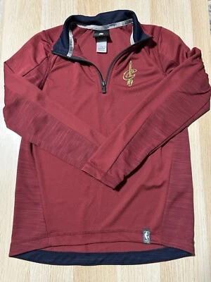 Cleveland Cavaliers Pullover 1/4 Cremallera Camisa Dri-Tek Juvenil Talla Med 10/12 NBA Foto 1 de 4