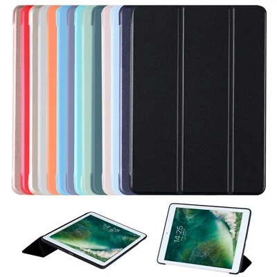 Smart Flip PU Leather Stand Case For iPad 9th 8th 7th 6th 5th Gen Air 13 (M2&M3) - Image 1 of 4