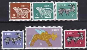 Ireland 1976 Yvert 348/51 Basic Stylized Animals MNH VF - Picture 1 of 1