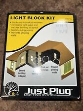 Woodland Scenics #JP5716 Just Plug Lighting System ~ Light Block Kit NEW IN BOX
