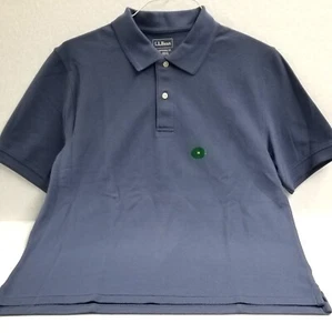 💦 L.L. Bean Men's Premium Double L® Polo Banded Short-Sleeve Shirt Size Medium - Picture 1 of 6