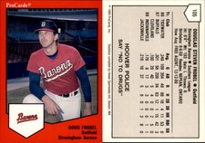 Doug Frobel 1989 ProCards Minor League Team Sets #105 Card *AutographDen*