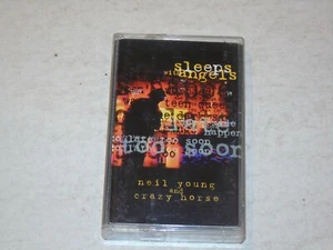 NEIL YOUNG - Sleeps With Angels - 1994 German 12-track Cassette - Picture 1 of 5
