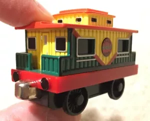 Thomas Friends Musical Caboose Diecast Toy Train Carriage Green Red Variant Rare - Bild 1 von 12