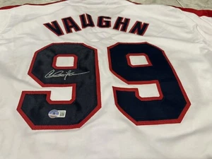 Charlie Sheen Signed Major League Jersey Ricky Wild thing Vaughn Beckett Authent - Picture 1 of 5