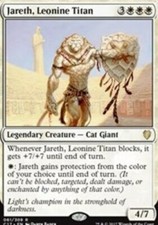 1x Jareth, Leonine Titan NM, English MTG Commander 2017