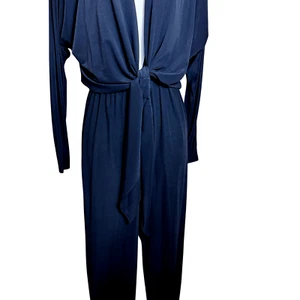 Women's Vintage 1Pc. Jumpsuit by Rimini Black Size 6. Good Condition - Picture 1 of 11
