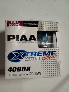 PIAA 19614 Pack of 2 HB1 9004 XTreme White Plus Twin Pack Halogen Bulbs - Picture 1 of 6