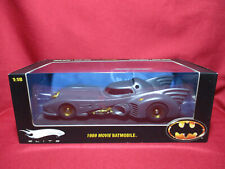 1-18 Matt Grey 1989 Movie Batman Batmobile 9989 Made Hotwheels R1794 From 2009