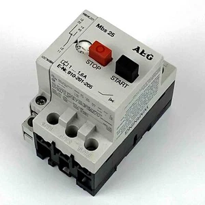 Interruptor de protección del motor AEG Mbs25 disyuntor n.º 910-201-205, used - Imagen 1 de 3