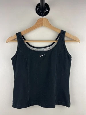 Camiseta sin mangas vintage Nike Golf negra estilo bustier para mujer talla S Foto 1 de 4