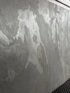 Dünnschiefer Echt Steinfurnier Bad Fliese Duschwand+Boden 244 x 122cm Naturstein - Bild 1 von 24
