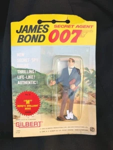 Vintage 1965 James Bond 007 (Mr. M) Gilbert Action Figure New Sealed - Picture 1 of 3