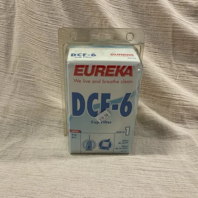 Genuine Eureka DCF-6 Dust Cup Filter Pack Of 1 Series 62137